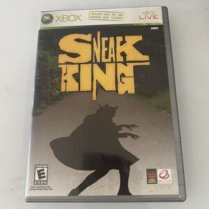 Sneak King Microsoft Xbox 360 Video Game 2006 CIB Tested Burger King Complete
